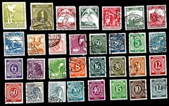 Early Classic German’s Postage Stamps 1935-48 Used VG