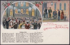GERMANY (ITEM0386) GERMAN ANTISEMITIC POSTCARD UNDATED (See Description)