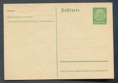 German Reich : 5 Pfennig Hindenburg stationary from 1933 – mint NH