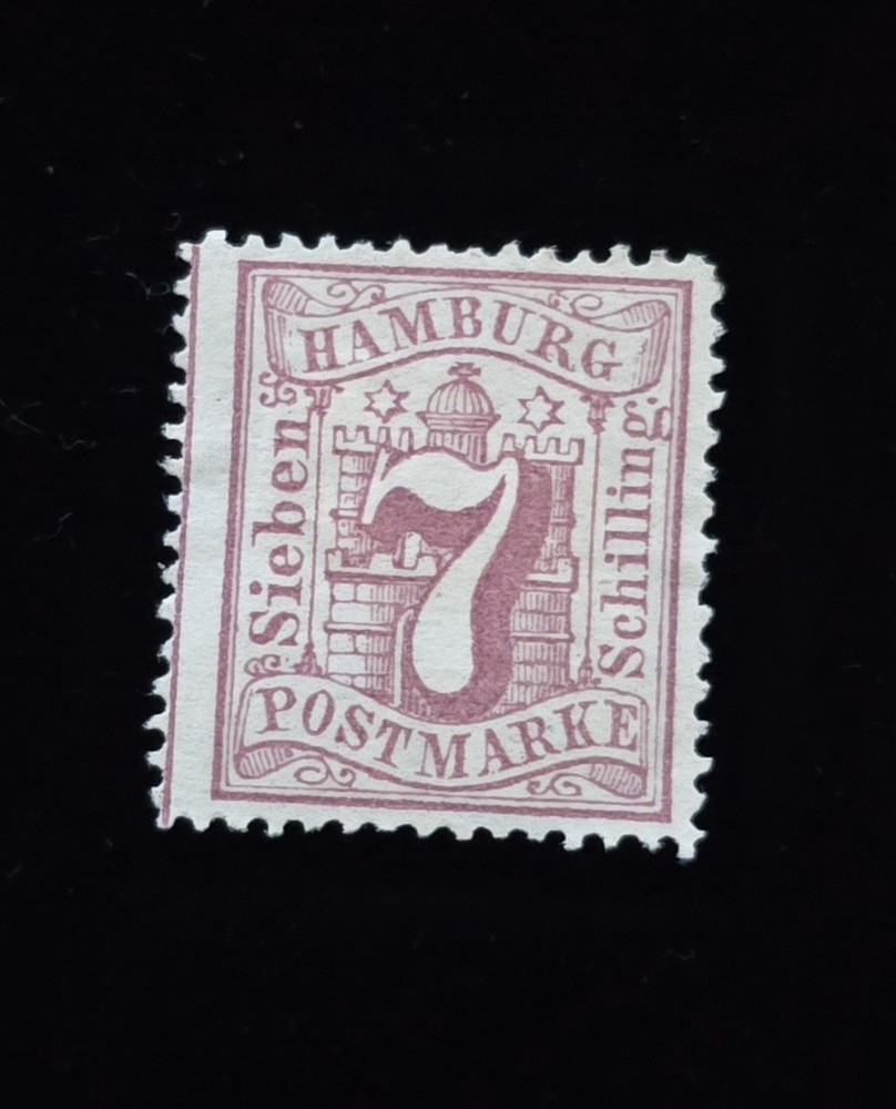 Old Germany Hamburg 7 S, 1859 Or 1864?