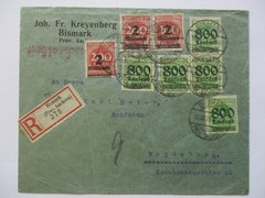 Germany 2 Million Over 200 Marks 800 Thousand Over 500 COVER Bismark Sachsen Mag