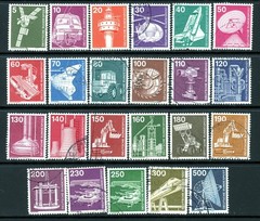 Stamps Germany, Scott # 1170-1192 used, complete set