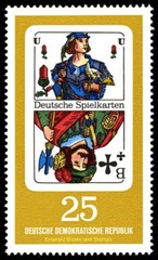EBS East Germany DDR 1967 – Historic Playing Cards – Michel 1298-1301 MNH**