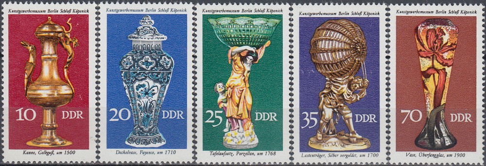 Germany-GDR Historical Art Objects Köpenick Palace 1976 MNH-4 Euro
