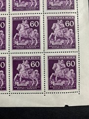 Bohemia & Moravia Mi#113 | SC #84. Postman Stamp Day FULL SHEET. MNH