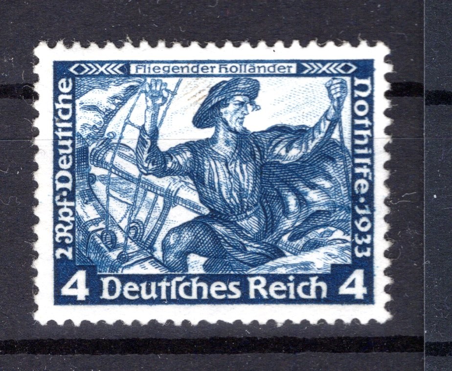 DR-3.Reich Wagner Flying Dutchman 500B Impeccable MNH Mint (808