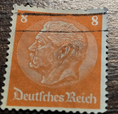 German Deutsches Reich Paul Von Hindenburg 16 Stamp Set – 1933