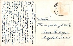 1940s Germany WW2 RPPC Picture Postcard cover Wehrmatch Artillery Gun PaK 36