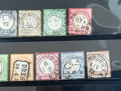 Germany 1872-1900 Fabulous Collection of Used in Stock Sheet 1X6170S