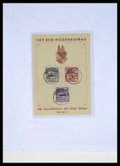 GERMANY 1945-1949 Soviet Zone MNH MH Used Berlin Lindner Album Stamp Collection