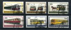 Germany – Berlin : Transportation set from 1971 – CTO