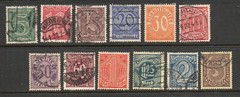 Germany – Sc# 3O1 – O13 (less O3) MNG/MH/Used / Lot 1123044