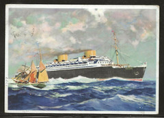 1933 GERMANY rocket mail card – STIEGE – Zucker signed – EZ 5C2