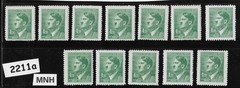 MNH Stamps Sc #90 X10 A Hitler 1944 Third Reich WWII German Occupation #2211a