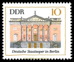 EBS East Germany 1969 – Beautiful Buildings (III) – Bauwerke – 1434-1439 – MNH*