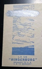 1936 LZ-129 Hindenburg Zeppelin Flown New York City – Germany First Flight Cover