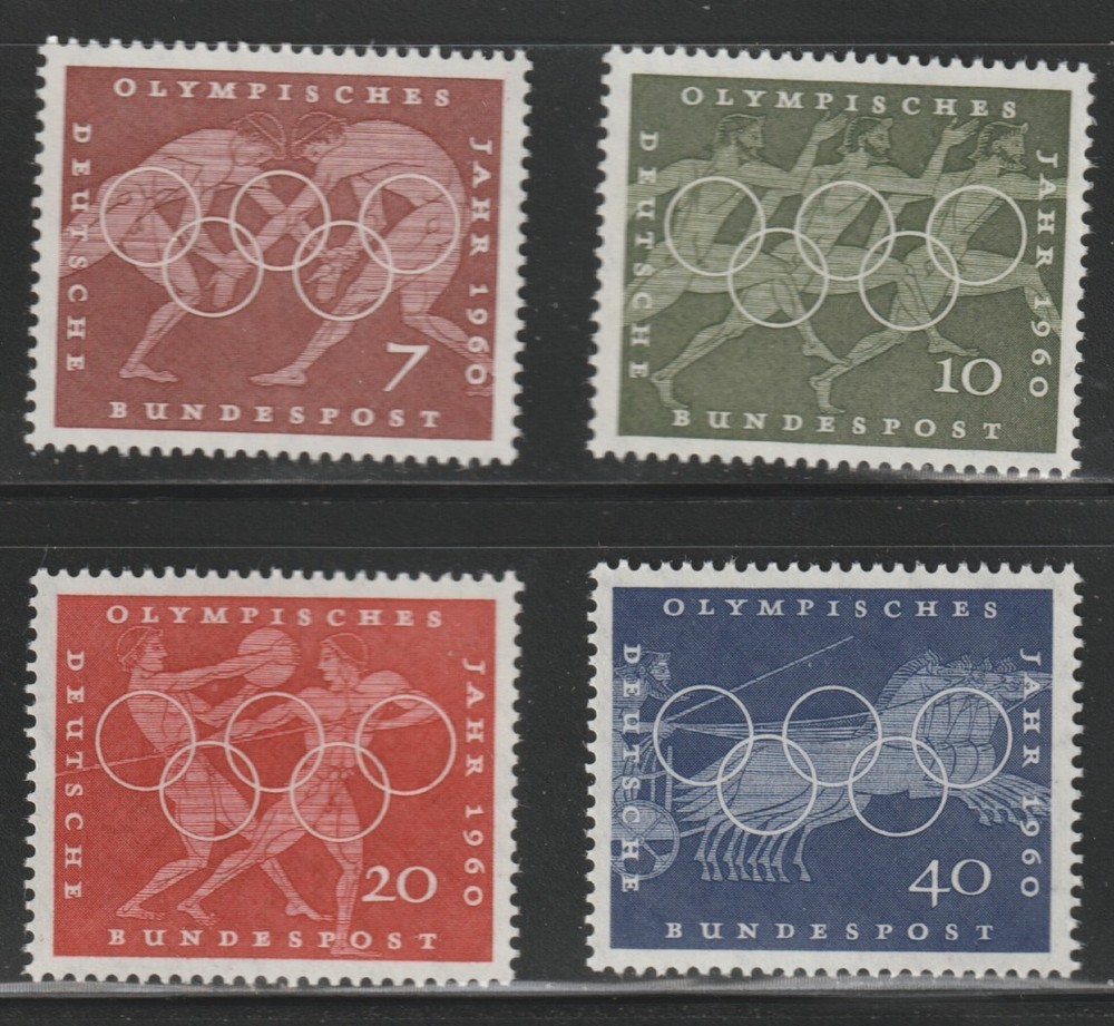 Germany 1960 Sc # 813-16 Olympics MNH OG