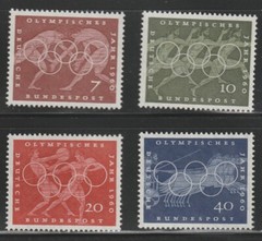 Germany 1960 Sc # 813-16 Olympics MNH OG