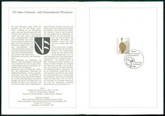 GERMANY FOLDER 1992/36 PFORZHEIM SCHMUCK- UND UHREN-INDUSTRIE