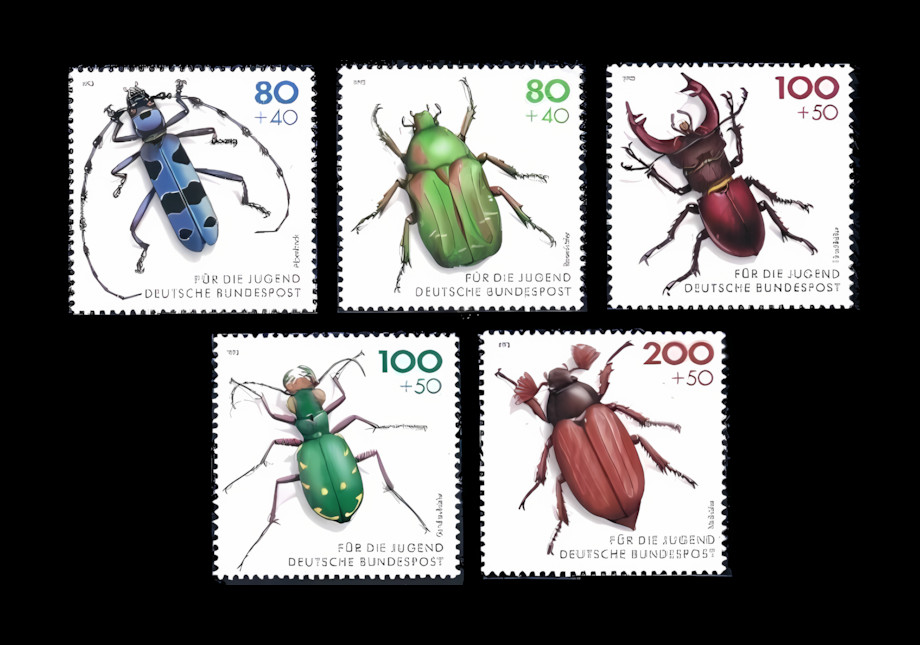 GERMANY 1993 – Beetles / Insects / YOUTH HOSTEL – MNH**