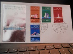 Germany 1972 & 1976 Olympic items Both in very fine condition See photos