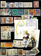 GERMANY BERLIN USED MH AND MNH COLLECTION ON STOCK SHEETS A10