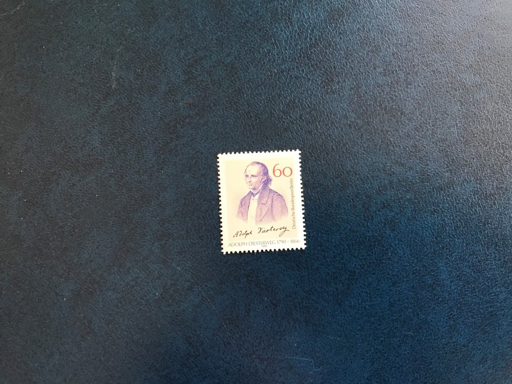 GERMANY BERLIN 1990 MNH ADOLPH DIESTERWEG EDUCATOR TEACHER EDUCATION