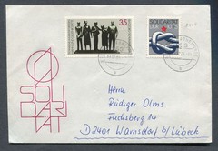 Germany – DDR : Solidarity cover from 1984 – used