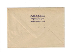 GERMANY (DDR) 1962 Cover with Special Cancel Potsdam