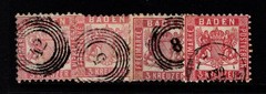 Baden SC# 20 Used / 4 Good Cancels – S51864