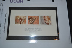 GERMANY SCOTT #1267 GERMAN NOBEL PRIZE WINNERS SOUVENIR SHEET MNH SET OF 1