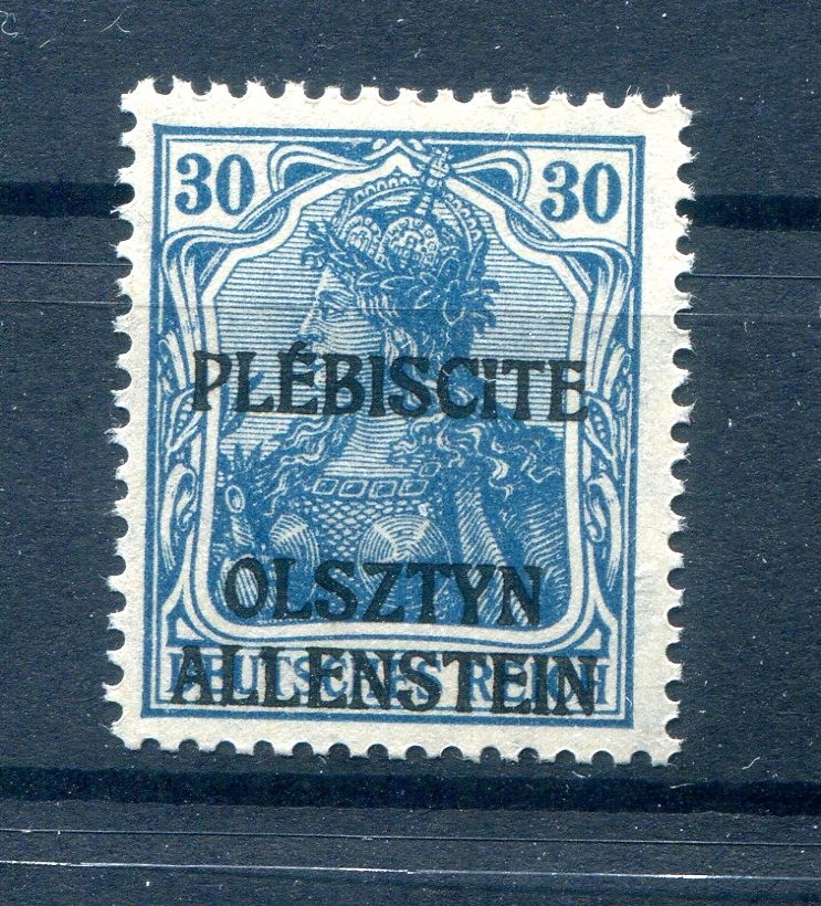 Allenstein Unverausgabt V Luxury ** MNH Postfresh BPP Gruber BPP 200EUR