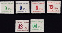 Lot Stamp Germany Mi 1-14 Set 1946 Lok Spremberg MNH