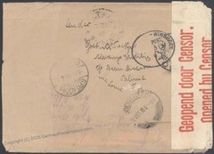 Germany 1919 WWI Togo Anglo-French Occ Cover Station Palime to DSWA 115468
