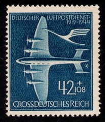 1944 Germany Deutsches Reich set Michel 866-868 Scott B252A-B252C MNG