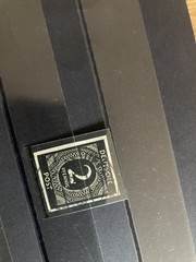 Germany 1948 numerals 2p ungezahnt imperf used Michel 912U cat 500 euros