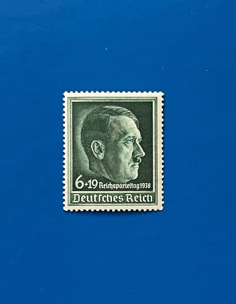 German Reich 1938 Reich Party Congress Mi 672y MNH VF signed Schlegel BPP