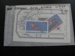 GERMANY used stamp lot w/ better items! #7