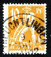 Stamp Bavaria, Scott # 239 used