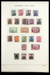 GERMANY SAAR Deutschland 1920-1959 MNH MH Used w/ Covers Cards Stamp Collection