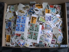 Stamps PAPERLESS everything must go out lot.From FRG-World-Ca 2000 stamps blocks