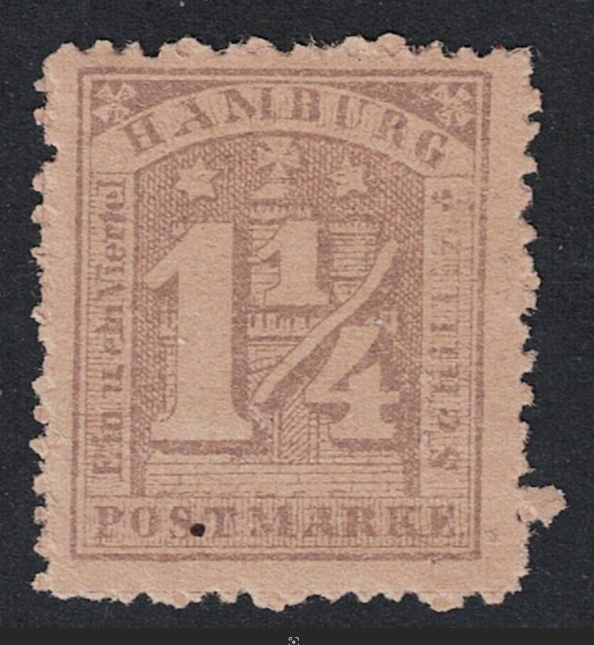 Hamburg SC# 22 Mint Never Hinged Full Gum – S24684