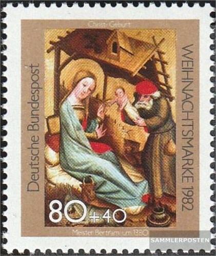 FRD (FR.Germany) 1161 (complete issue) used 1982 christmas
