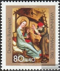 FRD (FR.Germany) 1161 (complete issue) used 1982 christmas