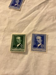 Germany -1940-Scott #B186-187-Dr.von BEHRING -SEMI POSTAL-lot of 2 Stamps – MNH