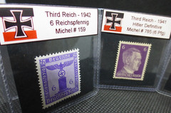 *Matched* 6 Pfg WW2 Hitler Swastika Eagle Stamp Set MNH Nazi Germany Lot WW2
