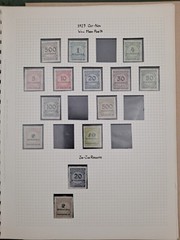 Germany 1921-23 Collection Inflation Hingless x24 Pages Used Mint SG Ring Album