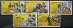 Germany DDR stamps – Educational Institutions at Deutsche Post_1981 – MNH.