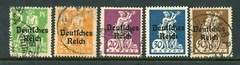 BAYERN Obetween # 256-261 , / 22-8-1y / used/Mint