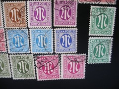 Germany 1945/49- Occupation- 29 Stamps Used & Mint